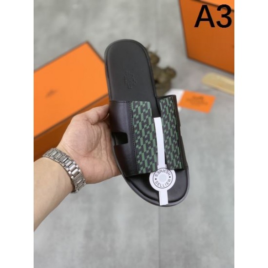 HERMES エルメス 夏が待ちきれないブランド新作 2024SS メンズ用 スリッパ HERMES エルメス 夏が待ちきれないブランド新作 2024SS メンズ用 スリッパ