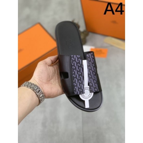 HERMES エルメス 夏が待ちきれないブランド新作 2024SS メンズ用 スリッパ HERMES エルメス 夏が待ちきれないブランド新作 2024SS メンズ用 スリッパ