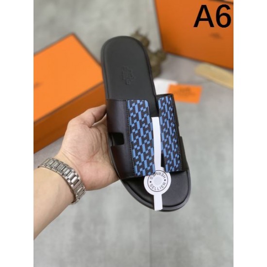 HERMES エルメス 夏が待ちきれないブランド新作 2024SS メンズ用 スリッパ HERMES エルメス 夏が待ちきれないブランド新作 2024SS メンズ用 スリッパ