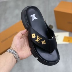 LOUIS VUITTON ルイヴィトン 今季のベスト新作 2024SS メンズ用 スリッパ