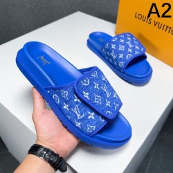 LOUIS VUITTON ルイヴィトン 絶妙な着こなしに 2024SS メンズ用 スリッパ