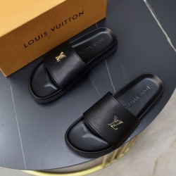 LOUIS VUITTON ルイヴィトン 人気を抑えて新品 2024SS メンズ用 スリッパ