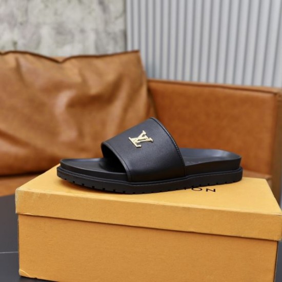 LOUIS VUITTON ルイヴィトン 人気を抑えて新品 2024SS メンズ用 スリッパ LOUIS VUITTON ルイヴィトン 人気を抑えて新品 2024SS メンズ用 スリッパ