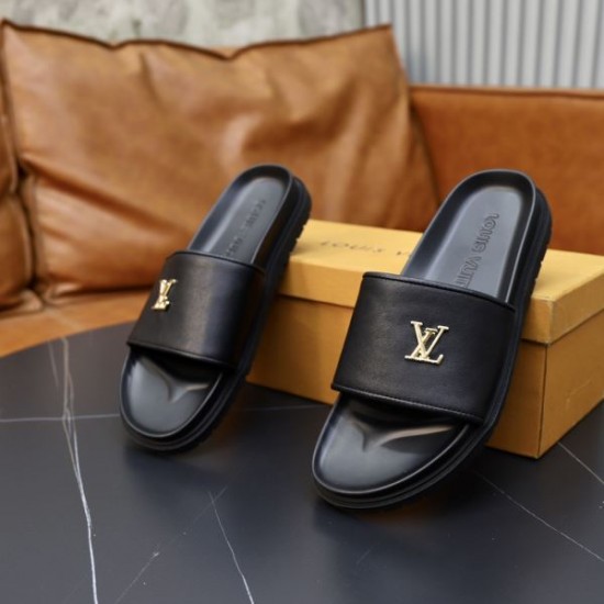 LOUIS VUITTON ルイヴィトン 人気を抑えて新品 2024SS メンズ用 スリッパ LOUIS VUITTON ルイヴィトン 人気を抑えて新品 2024SS メンズ用 スリッパ