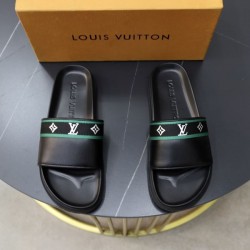 LOUIS VUITTON ルイヴィトン 夏季先取り欲しい 2024SS メンズ用 スリッパ