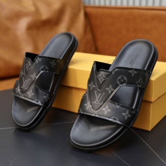 LOUIS VUITTON ルイヴィトン おしゃれを楽しむ! 2024SS メンズ用 スリッパ LOUIS VUITTON ルイヴィトン おしゃれを楽しむ! 2024SS メンズ用 スリッパ