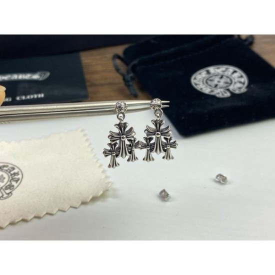 新作日本未入荷 2024SS イヤリング CHROME HEARTS クロムハーツ