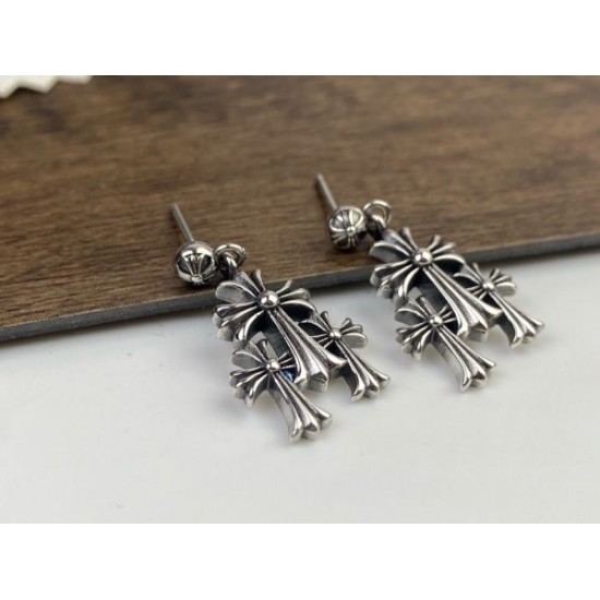 新作日本未入荷 2024SS イヤリング CHROME HEARTS クロムハーツ