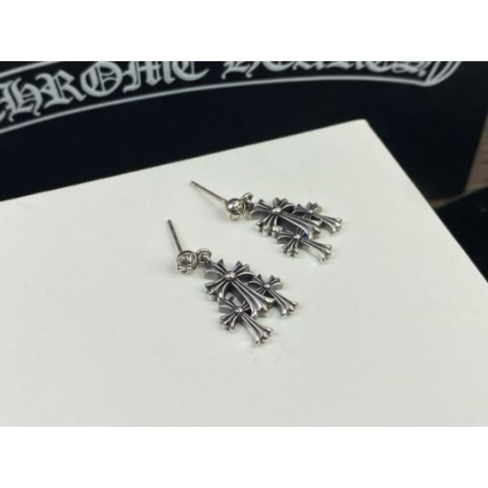 新作日本未入荷 2024SS イヤリング CHROME HEARTS クロムハーツ