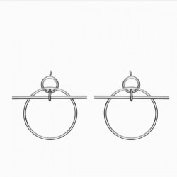 カジュアルで気分爽快 2024SS イヤリング HERMES エルメス