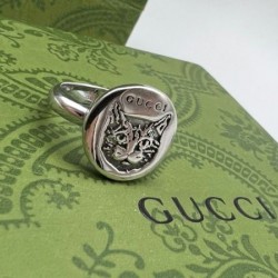 最新先取りおしゃれなロゴ入り 2024SS リング GUCCI グッチ