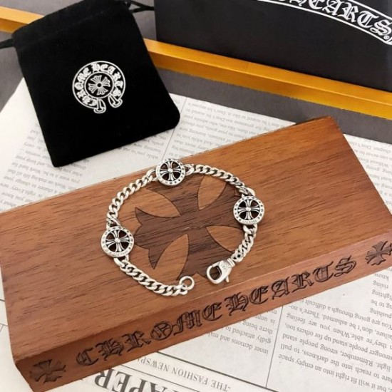 芸能人着用商品 2024SS ブレスレット CHROME HEARTS クロムハーツ