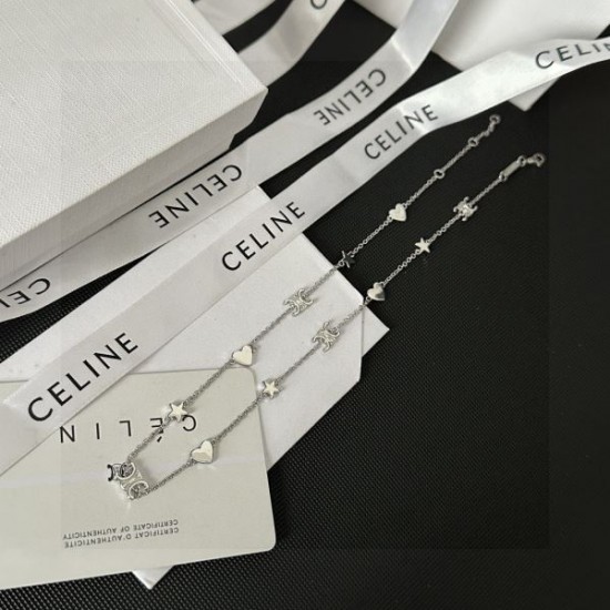 雑誌も街も人気アイテム 2024SS ネックレス CELINE セリーヌ 雑誌も街も人気アイテム 2024SS ネックレス CELINE セリーヌ
