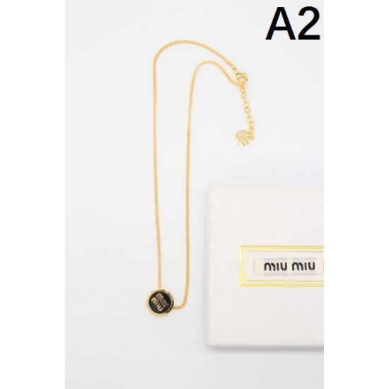 海外先行発売！ 2024SS ネックレス MIU MIU ミュウミュウ