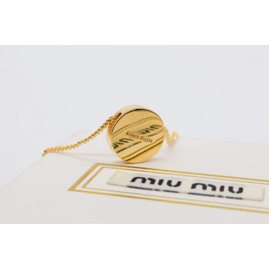 海外先行発売！ 2024SS ネックレス MIU MIU ミュウミュウ