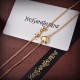 オンライン限定 2024SS ネックレス YSL イヴ サンローラン オンライン限定 2024SS ネックレス YSL イヴ サンローラン