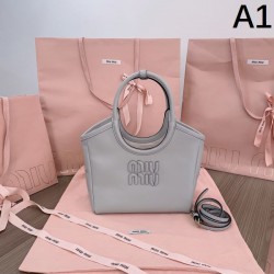 春新作ご注目 2024SS トートバッグ MIU MIU ミュウミュウ