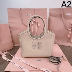 春新作ご注目 2024SS トートバッグ MIU MIU ミュウミュウ