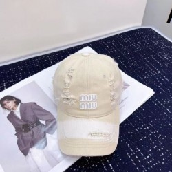2024SS 帽子 MIU MIU ミュウミュウ 春夏新作登場