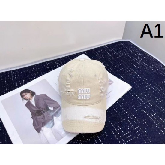 2024SS 帽子 MIU MIU ミュウミュウ 春夏新作登場 2024SS 帽子 MIU MIU ミュウミュウ 春夏新作登場