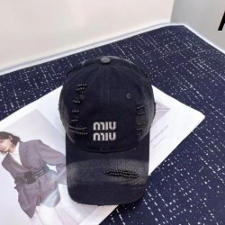 2024SS 帽子 MIU MIU ミュウミュウ 春夏新作登場