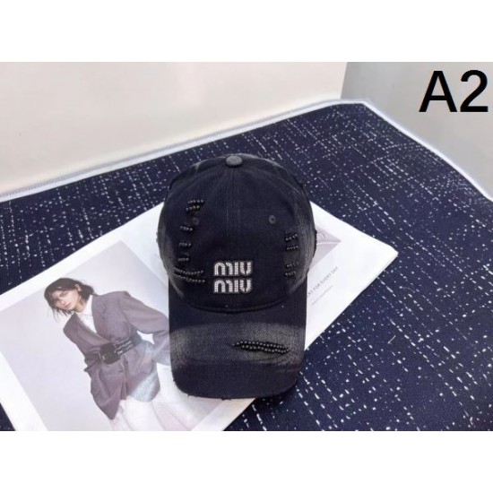 2024SS 帽子 MIU MIU ミュウミュウ 春夏新作登場 2024SS 帽子 MIU MIU ミュウミュウ 春夏新作登場