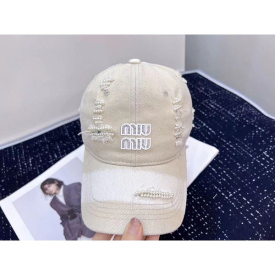 2024SS 帽子 MIU MIU ミュウミュウ 春夏新作登場 2024SS 帽子 MIU MIU ミュウミュウ 春夏新作登場