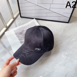 2024SS 帽子 MIU MIU ミュウミュウ 支持が急上昇