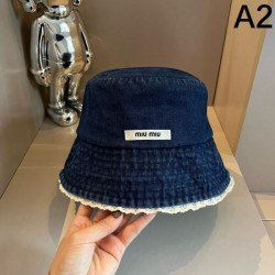 2024SS 帽子 MIU MIU ミュウミュウ 夏のトレンド