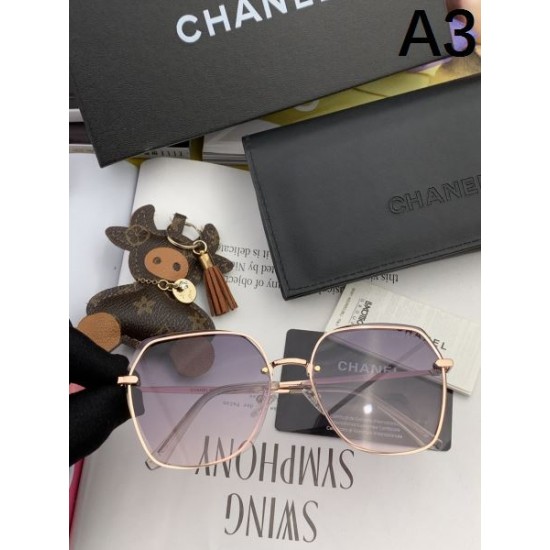 CHANEL シャネル 2024SS サングラス スタイリッシュな雰囲気 CHANEL シャネル 2024SS サングラス スタイリッシュな雰囲気