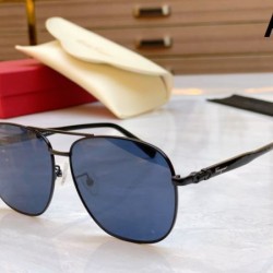FERRAGAMO サルヴァトーレ フェラガモ 2024SS サングラス 視線を集めて