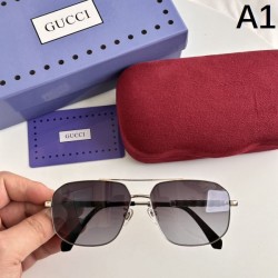 GUCCI グッチ 2024SS サングラス 春先にはもってこいの色