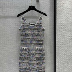 2024SS ニットベストスカート CHANEL シャネル 新作限定めっちゃ綺麗色