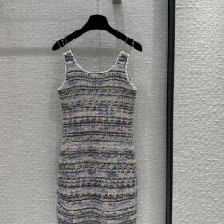 2024SS ニットベストスカート CHANEL シャネル 新作限定めっちゃ綺麗色