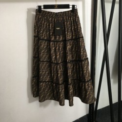 2024SS ロングスカート FENDI フェンデイ 最後の春夏コレクション