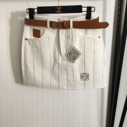 2024SS デニムスカート LOEWE ロエベ 毎シーズン存在感のある