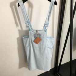 2024SS カウボーイストラップスカート MIU MIU ミュウミュウ 夏季最新アイテム