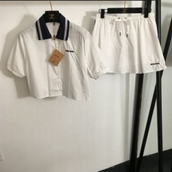 2024SS 上下セット MIU MIU ミュウミュウ 大注目日本未入荷