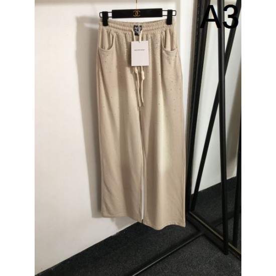 2024SS ワイドパンツ ALEXANDER WANG アレキサンダーワン 完売必須