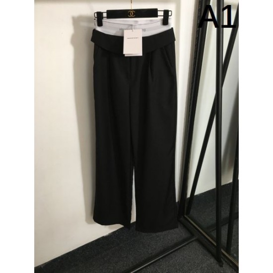 2024SS ワイドパンツ ALEXANDER WANG アレキサンダーワン 先行販売 2024SS ワイドパンツ ALEXANDER WANG アレキサンダーワン 先行販売