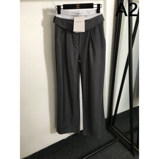2024SS ワイドパンツ ALEXANDER WANG アレキサンダーワン 先行販売 2024SS ワイドパンツ ALEXANDER WANG アレキサンダーワン 先行販売