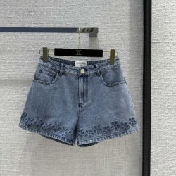 2024SS デニムパンツ CHANEL シャネル 一目瞭然人気ブランド