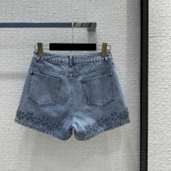 2024SS デニムパンツ CHANEL シャネル 一目瞭然人気ブランド