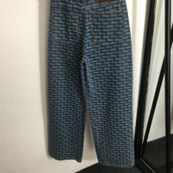2024SS ジーパン MIU MIU ミュウミュウ 非常に人気が高い