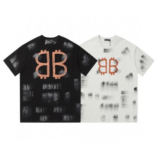 2024SS 今季のベスト新作 BALENCIAGA バレンシアガ 半袖Tシャツ 2024SS 今季のベスト新作 BALENCIAGA バレンシアガ 半袖Tシャツ