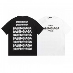 2024SS 絶妙な着こなしに BALENCIAGA バレンシアガ 半袖Tシャツ
