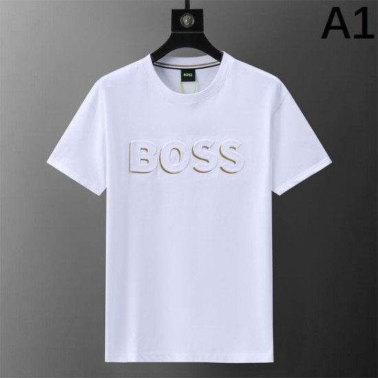 2024SS 今季話題の一級品 HUGO BOSS ヒューゴボス 半袖Tシャツ