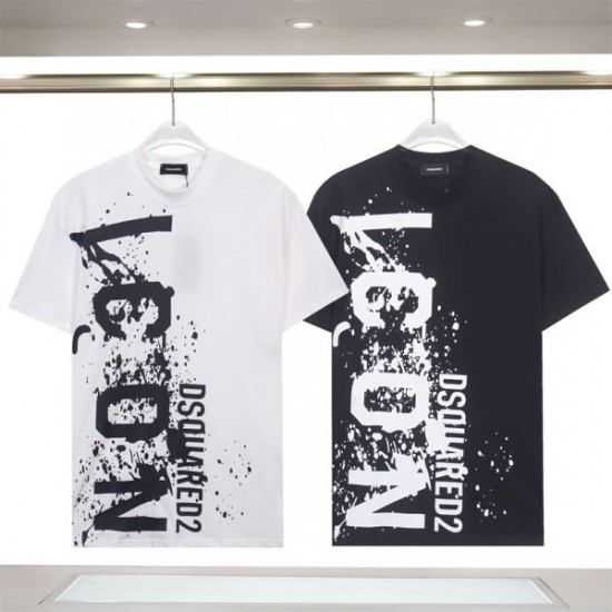 2024SS 個性派ブランド DSQUARED2 ディースクエアード 半袖Tシャツ 2024SS 個性派ブランド DSQUARED2 ディースクエアード 半袖Tシャツ