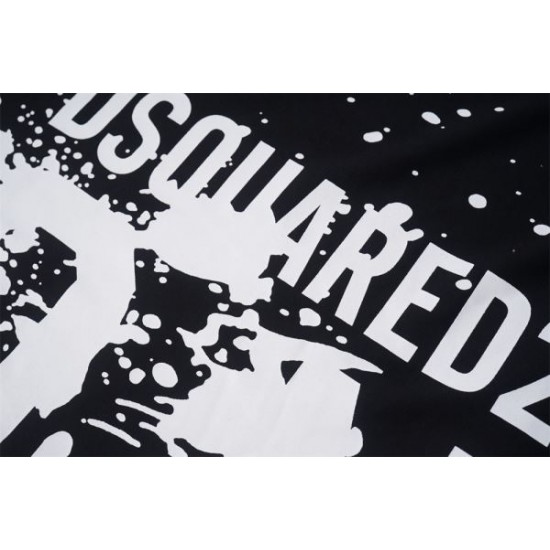 2024SS 個性派ブランド DSQUARED2 ディースクエアード 半袖Tシャツ 2024SS 個性派ブランド DSQUARED2 ディースクエアード 半袖Tシャツ