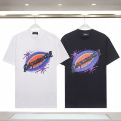 2024SS 華やかな雰囲気 DSQUARED2 ディースクエアード 半袖Tシャツ